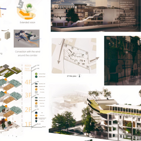 Vertical Gardens and Recycled Concrete Enhance Sustainable Urban Living