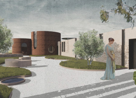 Cylindrical Limestone Structures with Emphasis on Natural Ventilation and Community Engagement