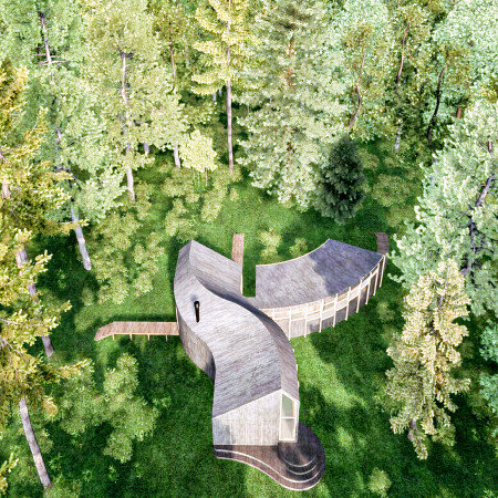 Sustainable Yoga House with Passive Design Principles