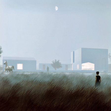 Modern Dwelling Rooted in Olive Tradition