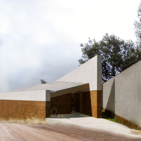 Three Walls and a Garden: a Multipurpose Residence Integrating Living, Retreat, and Landscape