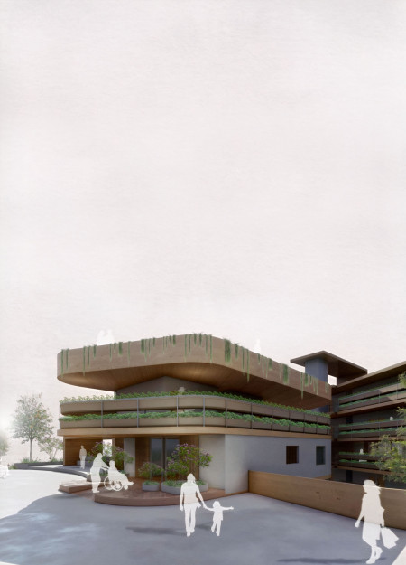 A Hillside Residence in Timber Designed to Promote Active Aging in Portugal