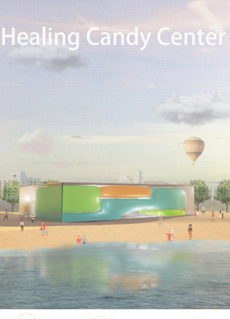 Curvilinear Transparency with Glass and Wood in a Child Care Facility