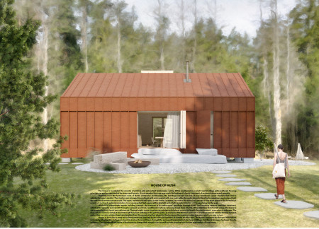 A Thermo-Treated Timber Retreat with Passive Climate Control