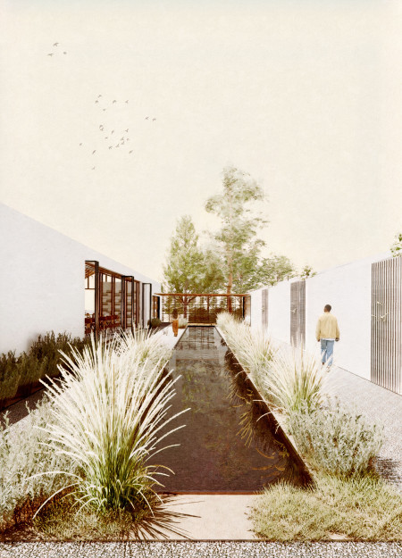 A Timber Guesthouse in a Portuguese Olive Grove