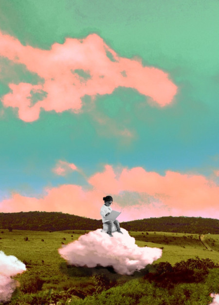 Translucent Canopy Created from Inflated Fibre and Timber Structure for Urban Reading Spaces