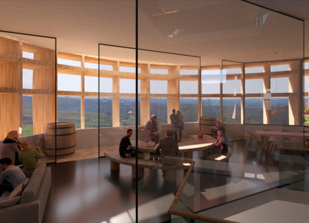 Circular Design Featuring Natural Stone and Reclaimed Wood in Sustainable Hospitality