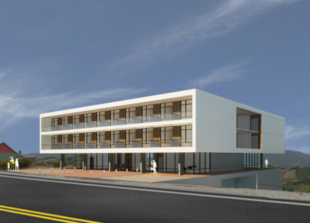 Cultivating Wellness with Organic Gardens and Natural Light in Charred Wood and Glass Structures