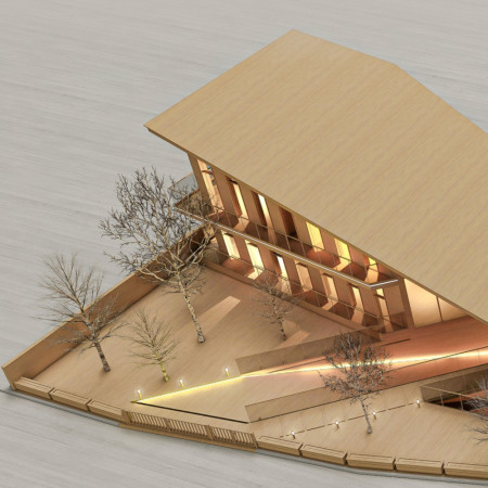 Organic Form and Local Wood Intertwine in a Sustainable Guest Experience