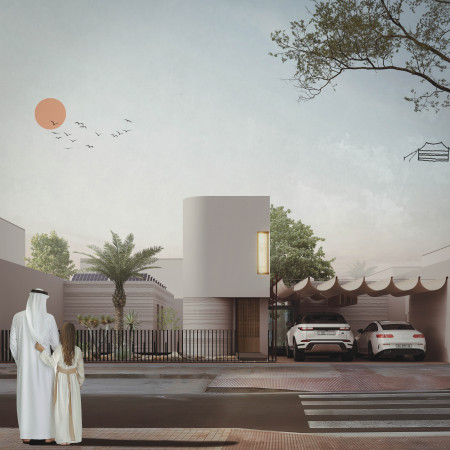 Cylindrical Home Embracing Traditional Weaving Through Natural Clay and Timber Elements