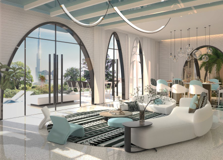 Chilled Beam Climate Control with Lavacrete and Versatile Spaces for Sustainable Living