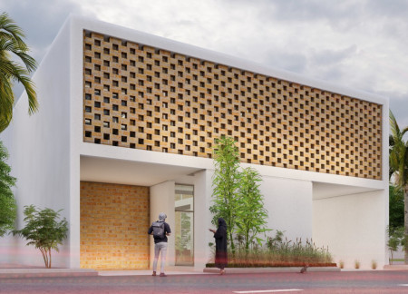 Masonry and Natural Ventilation Inspired by Traditional Mashrabiya in a Sustainable Residential Setting