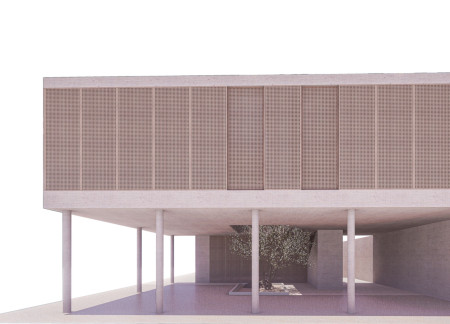 Charred Wooden Shingles Define Sustainable Living Spaces with Interior Gardens