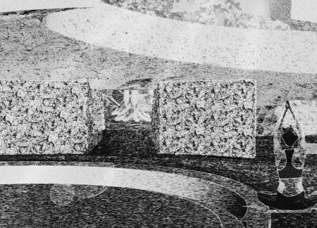 Natural Stone and Earth Construction Forming Circular Communal Spaces