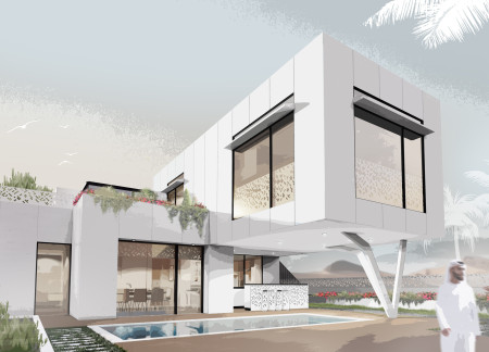 Cross-Laminated Timber Structure with Sustainable Green Roofs and Traditional Al-Sadu Features
