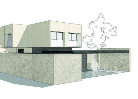 Sustainable Living Through Ramel Bricks and Dateform in Modern Residential Design