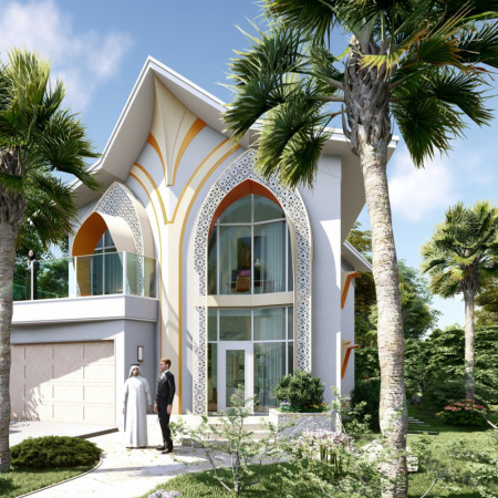 Sustainable Living Through Stucco Facades and Efficient Renewable Energy Integration