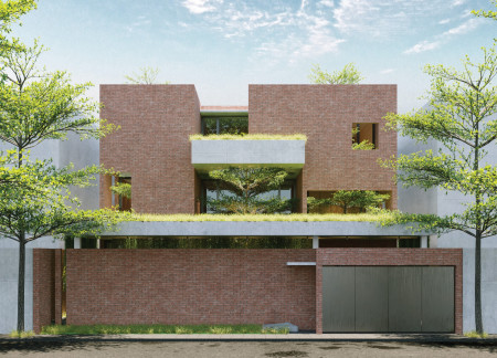 Natural Ventilation Through Windcatchers in a Sustainable Brick and Concrete Residence
