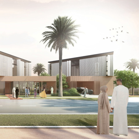 Charred Wooden Shingles and Thermal Mass Architecture in Sustainable Emirati Housing