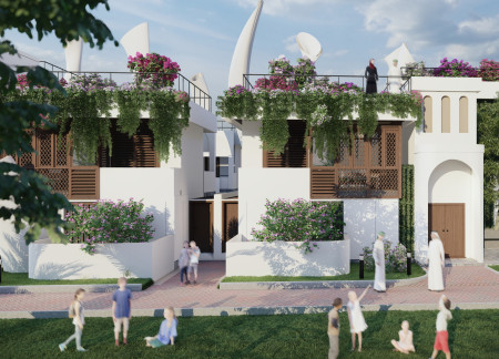 Windcatchers and Polymer Harmony in Sustainable Community Living