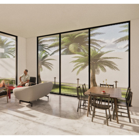 Coral Stone Pavilion with Advanced Ventilation Strategies in a Desert Environment