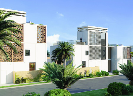 Natural Ventilation and Solar Design in Recycled Concrete Living Spaces