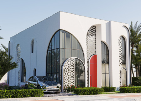 3d-Printed Facade Integrated with Natural Ventilation and Modular Timber Units