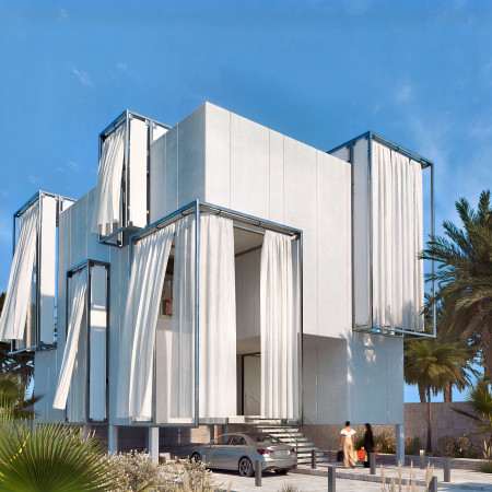 Sustainable Residence with Integrated Natural Light