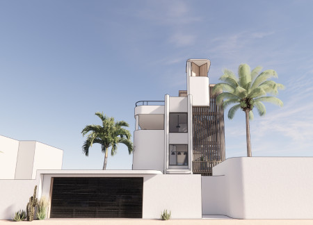 Engineered Bamboo and Natural Clay Plaster Home with Passive Climate Control Strategies