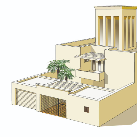 Charred Timber Cladding and Passive Cooling Strategies in a Family-Focused Residence