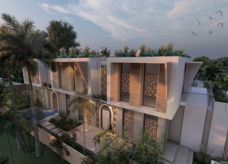 Bamboo Cladding and Trombe Wall Facilitate Energy Efficiency in Residential Design