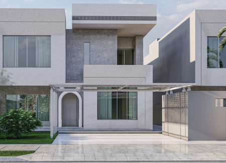 Natural Lighting and Thermal Brick Integration in a Sustainable Family Dwelling