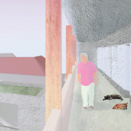 Charred Wooden Shingles and Expansive Glass Foster Harmony in Senior Living Design