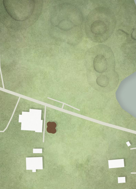 Circular Spa Structure with Timber Grid and Natural Light Integration