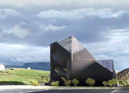 Charred Wooden Shingles and Cross-Laminated Timber Panels in a Sustainable Brewery and Beer Spa Environment