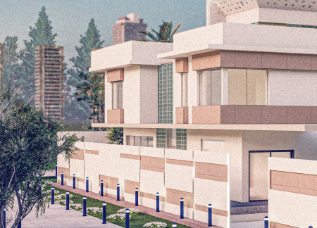 Dynamic Skylights and Green Concrete Shape a Sustainable Residential Oasis