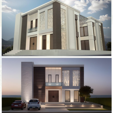 Ghaf Tree-Inspired Villa Featuring Gfrc Screens and Natural Ventilation Strategies