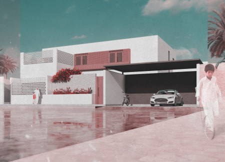 Emphasizing Local Stone and Flexible Spaces in a Contemporary Family Residence