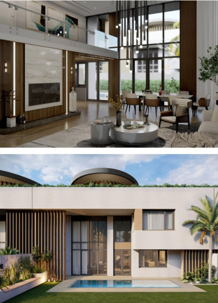 Charred Wooden Shingles and Composite Facades in Sustainable Urban Living