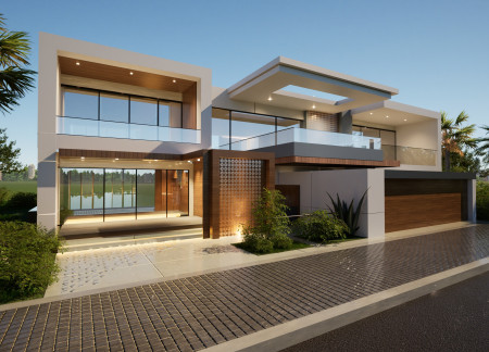 Charred Wooden Shingles and Glass Facades Enrich a Contemporary Residential Retreat