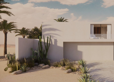 Hemp Facade and Solar Integration in a Contemporary Family Residence in Dubai