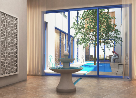 Solar Harvesting Residence Featuring Natural Ventilation and Native Landscaping