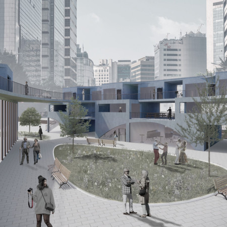 Charred Wood Shingles and Open Courtyards for Supportive Senior Living