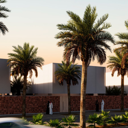 Carbon-Negative Concrete and Greystock Stones in a Family-Centric Residence