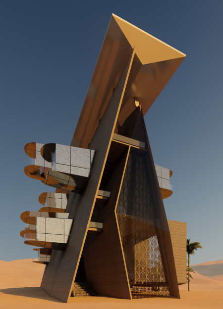Triangular Form with Cross-Laminated Timber Panels and Integrated Solar Design for Sustainable Living