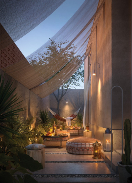 Green Roofs and Greywater Systems in a Biophilic Family Residence