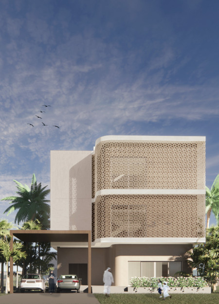 Mashrabiyya Facades Enhance Natural Ventilation in Sustainable Residential Design