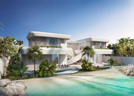 Charred Wooden Shingles and Photovoltaics Define a Sustainable Living Space in Dubai