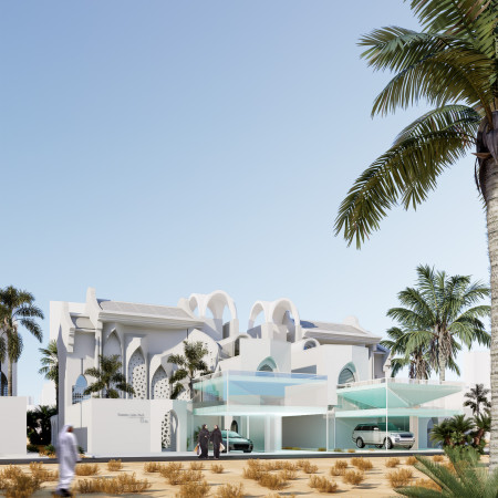 Charred Wooden Panels Enhance Community Living Through Sustainable Design