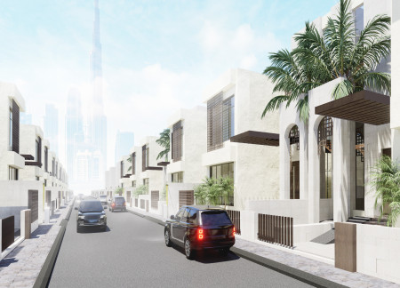 Charred Wooden Shingles and Reinforced Concrete Define Versatile Urban Living Space